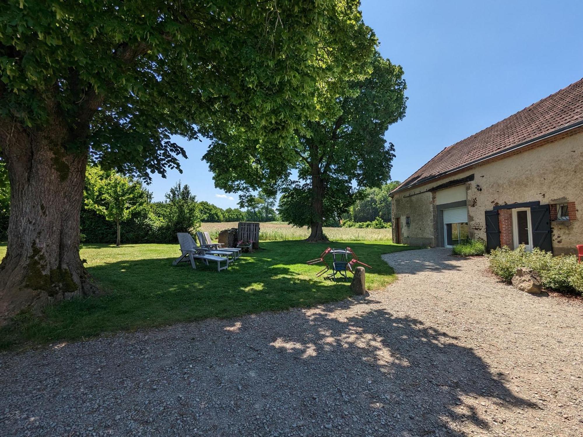 Grande Ferme Renovee Avec Jardin Et Loisirs A Proximite - Fr-1-591-155 Villa Pouligny-Notre-Dame Eksteriør bilde